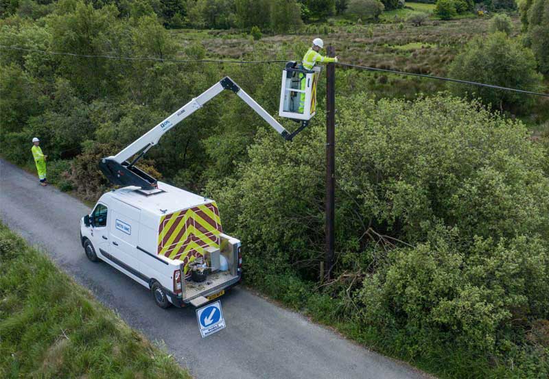 NBI rural fibre installation